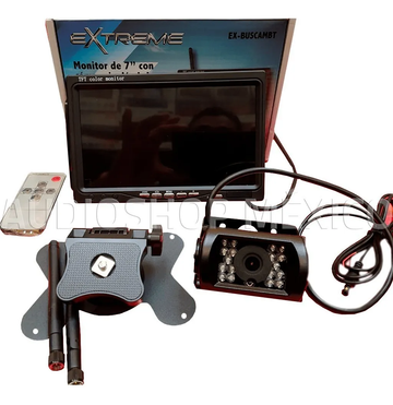 Cámara De Reversa Inalámbrica Uso Rudo Extreme Ex-buscambt - Audioshop México lo mejor en Car Audio en México -  Extreme